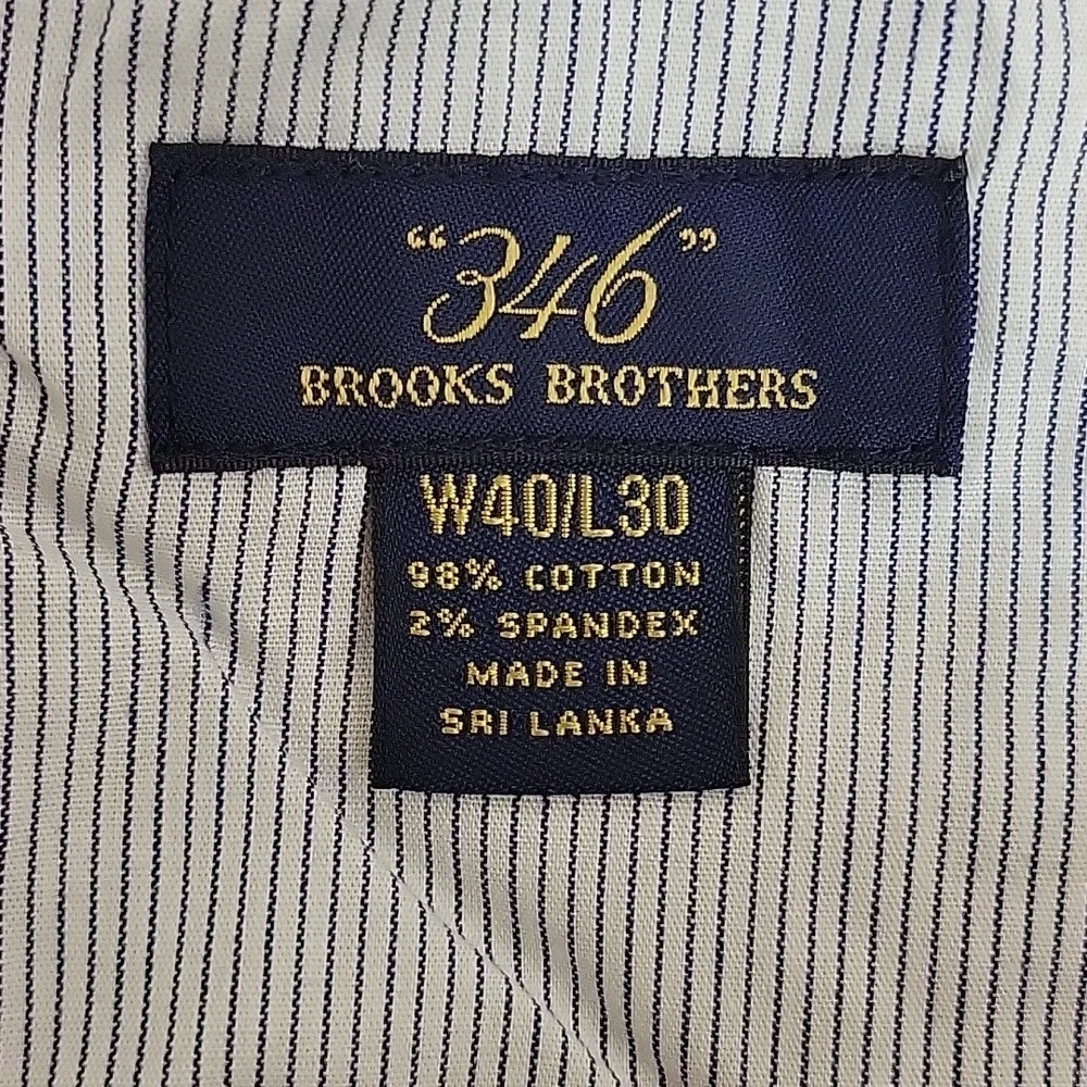 Brooks Brothers Men's 5 Pocket Tan Corduroy Pants Sz 40 X 30